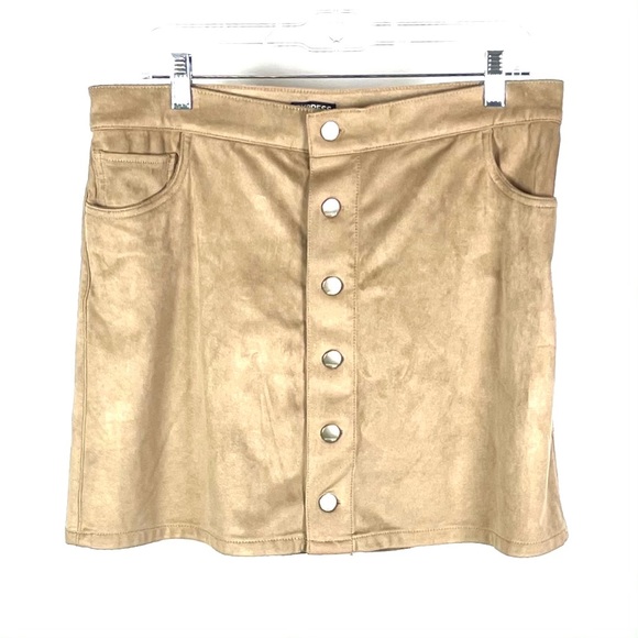 Express Dresses & Skirts - Express Women's Faux Suede Mini Skirt 1044